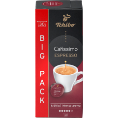 Tchibo Cafissimo Espresso kräftig Kapseln Vorratsbox 30 Kapseln 