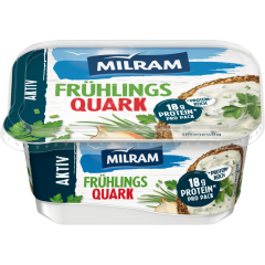MILRAM Frühlingsquark Activ 14 % Fett 185 g 