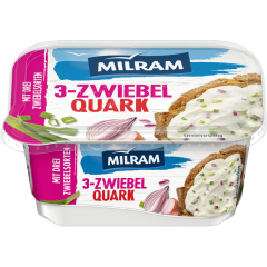 MILRAM Drei-Zwiebel-Quark 40 % Fett i. Tr. 185 g 