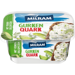 MILRAM Gurkenquark 40 % Fett i. Tr. 185 g 