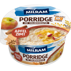 MILRAM Porridge & Frucht Apfel-Zimt 160 g 