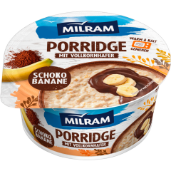 MILRAM Porridge Schoko-Banane 160 g 