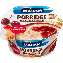 MILRAM Porridge Kirsch-Cranberry 160 g 