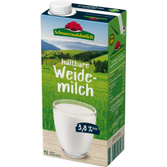 Schwarzwaldmilch Haltbare Weidenmilch 3,8 % Fett 1 l 