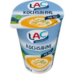 LAC Kochsahne 15 % Fett 200 g 