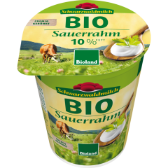 Schwarzwaldmilch Bio Sauerrahm 10 % Fett 200 g 