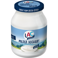 LAC milder Joghurt 3,5 % Fett 500 g 