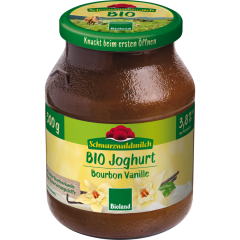 Schwarzwaldmilch Bio Joghurt Bourbon-Vanille 3,8 % Fett 500 g 