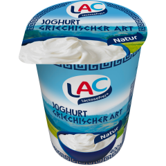 LAC Joghurt griechischer Art Natur 9 % 