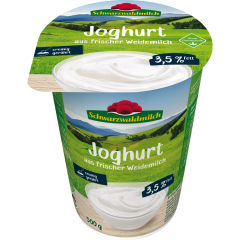 Schwarzwaldmilch Weidemilch Joghurt Natur mild 3,5 % Fett 500 g 