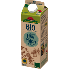 Schwarzwaldmilch Bio Heu-Frischmilch 1,5 % Fett 1 l 