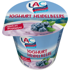 Schwarzwaldmilch LAC fructosefreier Joghurt Heidelbeere 3,5 % Fett 150 g 