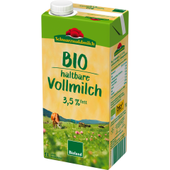 Schwarzwaldmilch Bio haltbare Vollmilch 3,5 % Fett i.Tr. 1 l 