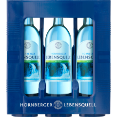 Hornberger Lebensquell Medium Mineralwasser - Kiste 6 x 1 l 