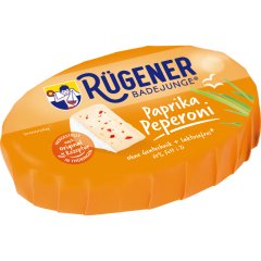 Rügener Badejunge Camembert Paprika-Peperoni 60 % Fett i. Tr. 150 g 