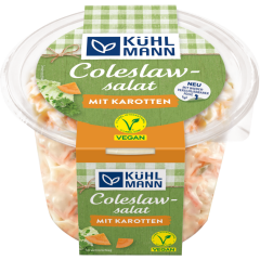Kühlmann Veganer Coleslawsalat mit Karotten 400 g 