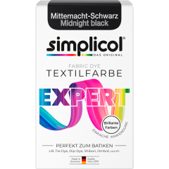 simplicol Textilfarbe expert Mitternacht-Schwarz 150 g 