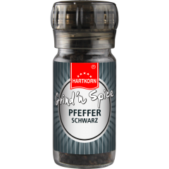 Hartkorn Grind'n Spice Pfeffermühle Schwarz 50 g 