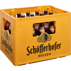 Schöfferhofer Hefeweizen Dunkel - Kiste 20 x 0,5 l 