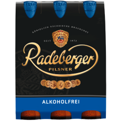 Radeberger Alkoholfrei - 6-Pack 6 x 0,33 l 