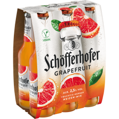 Schöfferhofer Weizen-Mix Grapefruit 0,33 l - Doppel- / Sammelpackung 6 x          0.330L 
