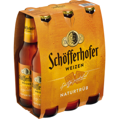 Schöfferhofer Hefeweizen - 6-Pack 6 x 0,33 l 