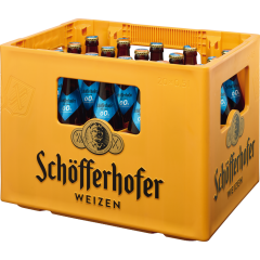 Schöfferhofer Hefeweizen 0,0 % - Kasten 20 x 0,5 l 