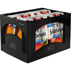 Schöfferhofer Weizen-Mix Grapefruit Alkoholfrei - Kiste 4 x 6 x 0,33 l 