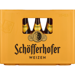 Schöfferhofer Hefeweizen - Kiste 20 x 0,5 l 