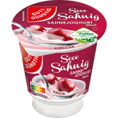 GUT&GÜNSTIG Sahnejoghurt 10% Fett Kirsche 150 g 
