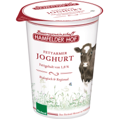 Hamfelder Hof Fettarmer Joghurt Natur 1,8 % Fett 500 g 