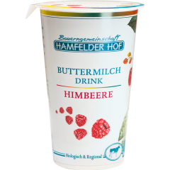 Hamfelder Hof Bio Buttermilchdrink Himbeere 250 g 