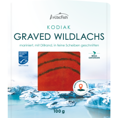 ArcticFish MSC Kodiak Graved Wildlachs 100 g 