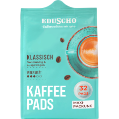 Eduscho Filterkaffee klassisch Pads 32 Stück 