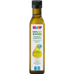 HiPP 100 % Bio Rapsöl zur Beikost Zubereitung ab 5. Monat 250 ml 