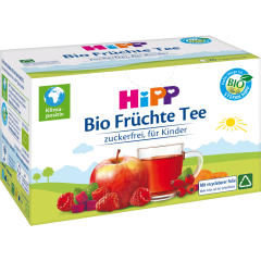 HiPP Bio Früchte Tee zuckerfrei 20 Teebeutel 