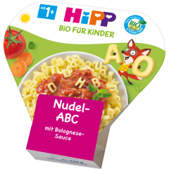 HiPP Bio Nudel ABC mit Bolognese-Sauce ab 1 Jahr 250 g 