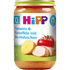 HiPP Bio Tomaten und Kartoffeln mit Bio-Hühnchen ab 10. Monat 220 g 