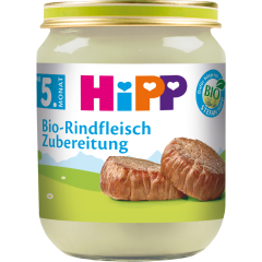 HiPP Bio Rindfleisch-Zubereitung ab 5. Monat 125 g 