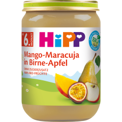 HiPP Bio Mango-Maracuja in Birne-Apfel ab 6. Monat 190 g 