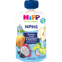 HiPP Bio Hippis Drachenfrucht-Johannisbeere in Apfel-Birne ab 1 Jahr 100 g 