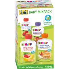 HiPP Bio Baby Mixpack nach 5. Monat 4 x 90 g 