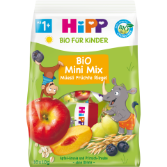 HiPP Bio Mini Mix Müesli Früchte Riegel ab 1 Jahr 10 x 10 g 