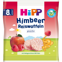 HiPP Bio Reiswaffeln Himbeer ab 8. Monat 30 g 