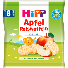 HiPP Bio Reiswaffeln Apfel ab 8. Monat 30 g 