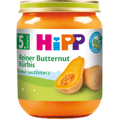 HiPP Reiner Bio-Butternut Kürbis ab 5. Monat 125 g 