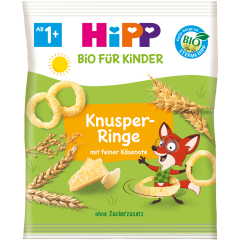 HiPP Bio Knusperringe mit feiner Käsenote ab 1 Jahr 25 g 