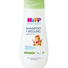 HiPP Babysanft Shampoo + Spülung Sensitiv 200 ml 