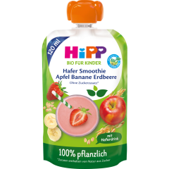 HiPP Bio Hafer Smoothie Apfel Banane Erdbeere 120 g 