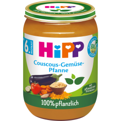HiPP Bio 100% pflanzlich Couscous-Gemüse-Pfanne 190 g 